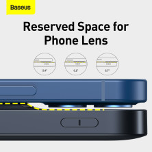 УМБ Baseus Magnetic 1in2 10000mAh 20W 3A QC3.0+PD3.0 с Беспроводной зарядкой Qi 10W Синий