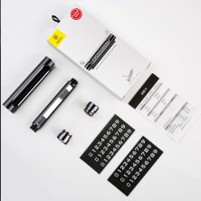 Автовизитка парковочная карта Baseus Metal Temporary Parking Number Plate Черный