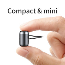 Ароматизатор у машину Baseus Little Fatty In-vehicle Fragrance та 5 арома-картриджів (SUXUN-PDA01) Чорний