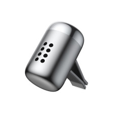 Ароматизатор у машину Baseus Little Fatty In-vehicle Fragrance та 5 арома-картриджів (SUXUN-PD0S) Сріблястий