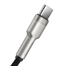 Кабель Baseus Cafule Metal Cable USB to Type-C 40W 5A 0.25m Чорний