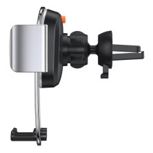 Автодержатель для телефона Baseus Easy Control Clamp Air Outlet Version в воздуховод Серебристый
