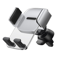 Автотримач для телефону Baseus Easy Control Clamp Air Outlet Version у повітропровід Сріблястий