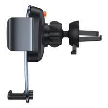Автодержатель для телефона Baseus Easy Control Clamp Air Outlet Version на торпедо и в воздуховод Черный