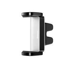Автодержатель для телефона Baseus Steel Cannon Air Outlet Car Mount в воздуховод Серебристый