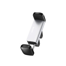 Автодержатель для телефона Baseus Steel Cannon Air Outlet Car Mount в воздуховод Серебристый