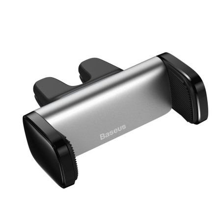 Автодержатель для телефона Baseus Steel Cannon Air Outlet Car Mount в воздуховод Серебристый