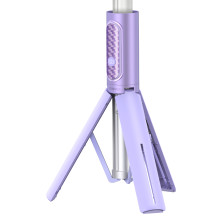 Селфи-монопод Baseus Traveler Bluetooth Tripod 2in1 с функцией штатива и пультом Bluetooth Фиолетовый
