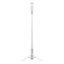 Селфи-монопод Baseus Traveler Bluetooth Tripod 2in1 с функцией штатива и пультом Bluetooth Белый