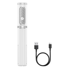 Селфи-монопод Baseus Traveler Bluetooth Tripod 2in1 с функцией штатива и пультом Bluetooth Белый