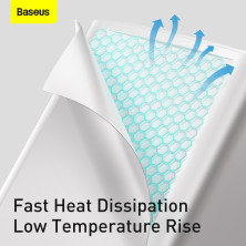 Сетевое зарядное устройство Baseus Quick GaN2 Lite PD3.0 65W 2Type-C 3A Белый