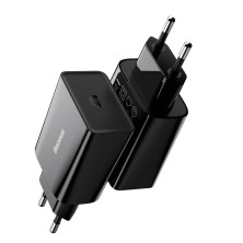 Сетевое зарядное устройство Baseus Speed Mini Quick Charger 1C PD3.0 20W Type-C 3A Черный