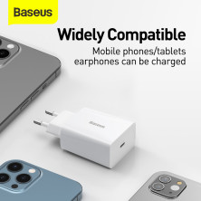 Сетевое зарядное устройство Baseus Speed Mini Quick Charger 1C PD3.0 20W Type-C 3A Белый