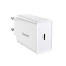 Сетевое зарядное устройство Baseus Speed Mini Quick Charger 1C PD3.0 20W Type-C 3A Белый