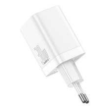Сетевое зарядное устройство Baseus Super Si Pro Quick Charger QC3.0+PD3.0 30W USB+Type-C 3A Белый