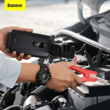 Пускозарядное устройство Бустер Baseus AIR Car Jump Starter Super Energy 3in1 12V 10000mAh 1000A с функцией Павербанка 5V/2.4A и LED фонарика Черный