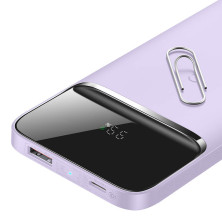 УМБ Baseus Magnetic 1in2 10000mAh 20W 3A QC3.0+PD3.0 с Беспроводной зарядкой Qi 10W Фиолетовый