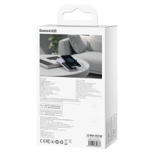 УМБ Baseus Elf Digital Display Fast Charge 10000mAh 22.5W 5A з технологією QC3.0+PD3.0 та iP 20W+Type-C 22.5W кабелем Фіолетовий