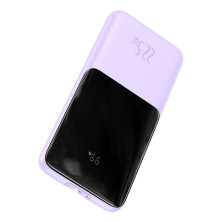 УМБ Baseus Elf Digital Display Fast Charge 10000mAh 22.5W 5A з технологією QC3.0+PD3.0 та iP 20W+Type-C 22.5W кабелем Фіолетовий