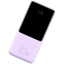 УМБ Baseus Elf Digital Display Fast Charge 10000mAh 22.5W 5A з технологією QC3.0+PD3.0 та iP 20W+Type-C 22.5W кабелем Фіолетовий