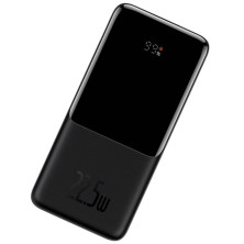 УМБ Baseus Elf Digital Display Fast Charge 10000mAh 22.5W 5A з технологією QC3.0+PD3.0 та iP 20W+Type-C 22.5W кабелем Чорний