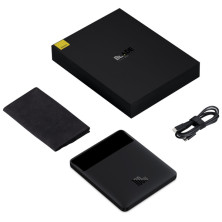 УМБ Baseus Blade Digital Display 20000mAh 100W 5A с технологией QC4.0+PD3.0 + кабель Type-C to Type-C 100W 20V/5A 1м Черный