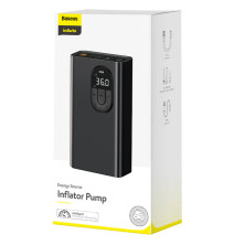 Компресор універсальний Baseus Energy Source Inflator Pump акумуляторний 7500mAh Чорний