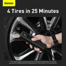 Автокомпресор Baseus Super Mini Inflator Pump Чорний