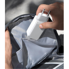 Сетевое зарядное устройство Baseus GaN3 Pro Fast Charger QC4.0+PD3.0 65W USB+2Type-C 3A + кабель Baseus Type-C to Type-C 100W 20V/5A 1м Белый