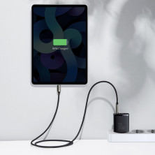 Сетевое зарядное устройство Baseus Compact Quick Charger QC3.0+PD3.0 30W 2USB+Type-C 3A Черный