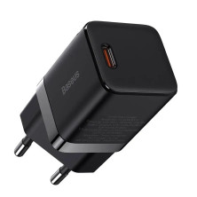 Мережевий зарядний пристрій Baseus GaN3 Fast Charger 1C PD3.0 30W Type-C 3A Чорний