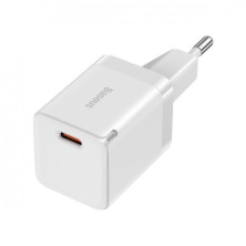 Сетевое зарядное устройство Baseus GaN3 Fast Charger 1C PD3.0 30W Type-C 3A Белый