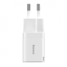 Сетевое зарядное устройство Baseus GaN3 Fast Charger 1C PD3.0 30W Type-C 3A Белый