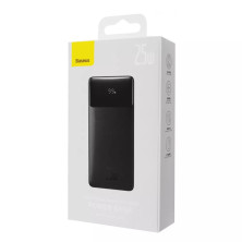 УМБ Baseus Bipow Digital Display 20000mAh 25W 3A з технологією QC3.0+PD3.0 2USB+Type-C + Кабель Type-C to Type-C 60W Чорний
