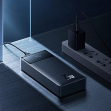 УМБ Baseus Bipow Digital Display 20000mAh 25W 3A з технологією QC3.0+PD3.0 2USB+Type-C + Кабель Type-C to Type-C 60W Чорний