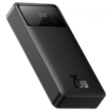 УМБ Baseus Bipow Digital Display 20000mAh 25W 3A з технологією QC3.0+PD3.0 2USB+Type-C + Кабель Type-C to Type-C 60W Чорний