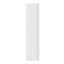 УМБ Baseus Adaman2 Digital Display 10000mAh 30W 5A з технологією QC3.0+PD3.0 2USB+Type-C + Кабель USB to Type-C Білий