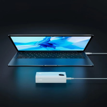УМБ Baseus Adaman2 Digital Display 10000mAh 30W 5A з технологією QC3.0+PD3.0 2USB+Type-C + Кабель USB to Type-C Білий