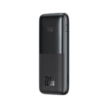 УМБ Baseus Bipow Pro Digital Display 10000mAh 22.5W 5A з технологією QC3.0+PD3.0 2USB+Type-C + Кабель USB to Type-C Чорний