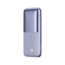 УМБ Baseus Bipow Pro Digital Display 10000mAh 22.5W 5A з технологією QC3.0+PD3.0 2USB+Type-C + Кабель USB to Type-C Фіолетовий
