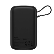УМБ Baseus Q Pow Pro 10000mAh 20W 5A з технологією QC3.0+PD3.0 та iP кабелем 20W Чорний