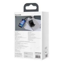 УМБ Baseus Q Pow Pro 10000mAh 20W 5A з технологією QC3.0+PD3.0 та iP кабелем 20W Чорний