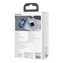 УМБ Baseus Q Pow Pro 10000mAh 20W 5A з технологією QC3.0+PD3.0 та iP кабелем 20W Блакитний