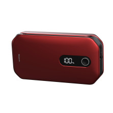 Пускозарядное устройство Бустер Baseus Car Jamp Starter Super Energy Pro 3in1 12V 12000mAh с функцией Павербанка 5V/3A и LED фонарика Красный
