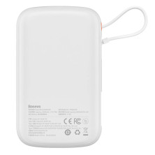 УМБ Baseus Q Pow Pro 10000mAh 22.5W 5A з технологією QC3.0+PD3.0 та Type-C кабелем 22.5W Білий
