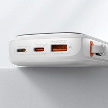 УМБ Baseus Q Pow Pro 10000mAh 22.5W 5A з технологією QC3.0+PD3.0 та Type-C кабелем 22.5W Білий