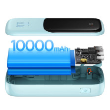 УМБ Baseus Q Pow Pro 10000mAh 22.5W 5A з технологією QC3.0+PD3.0 та Type-C кабелем 22.5W Блакитний