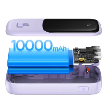 УМБ Baseus Q Pow Pro 10000mAh 22.5W 5A з технологією QC3.0+PD3.0 та Type-C кабелем 22.5W Фіолетовий