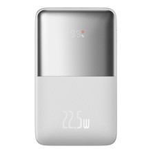 УМБ Baseus Bipow Pro Digital Display 20000mAh 22.5W 5A з технологією QC3.0+PD3.0 2USB+Type-C + Кабель USB to Type-C Білий