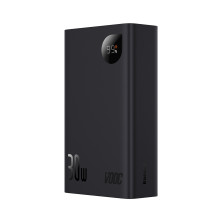 УМБ Baseus Adaman2 Digital Display 20000mAh 30W 5A з технологією QC3.0+PD3.0 VOOC 2USB+Type-C + Кабель USB to Type-C Чорний